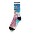 yozoraniyumeoの魔法トロピカル少女 Socks