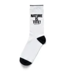 R.MuttのNATURE IS TITE ソックス