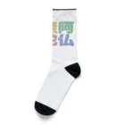 DESTROY MEの南無阿弥陀仏（改行） Socks