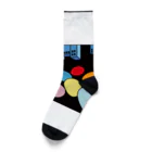 Blupiggの星の行進 Socks