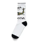 Y.T.S.D.F.Design　自衛隊関連デザインのロクマル Socks