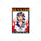 Demon Lord 9 tailsの『DEVILISH』 ソックス