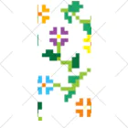 Lily bird（リリーバード）のドットな可愛いお花 Socks