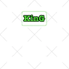 KinGのKinG 黒フチロゴシリーズ ソックス