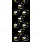 kocoon（コクーン）のうるさい雷と狼（黒） Socks