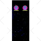 中華呪術堂（チャイナマジックホール）のspace skeleton emperor Socks