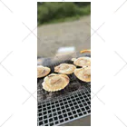 着る焼き芋屋さんの持ち歩き用ホタテのバター焼き ソックス