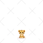 BunnyBloomのcute cheetah ソックス