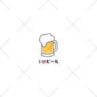 UNICORNのユニークなビールのイラスト Socks