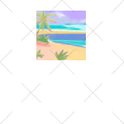 Kyu-ri-no-fujinの海と砂浜 ソックス