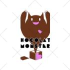 橙玉屋のChocolate monster  ソックス