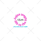 t&mのt&m enjoy life to the fullest Socks