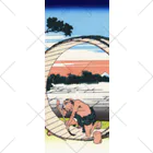 浮世絵屋の北斎「富嶽三十六景⑤　尾州不二見原」葛飾北斎の浮世絵 Socks