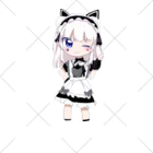 nene🐱shop💙の黒猫ネネちゃん ソックス