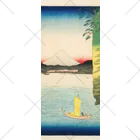 浮世絵屋の広重「冨二三十六景⑯　武蔵本牧のはな」歌川広重の浮世絵 ソックス