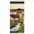 浮世絵屋の広重「冨二三十六景㉜　甲斐犬目峠」歌川広重の浮世絵 Socks