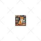 ドット絵ねこさんの読書猫さん Socks