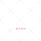 moiのMAMA（レッド） ソックス