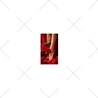 ニゴ猫　shopのred Rose heel  Socks