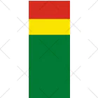 お絵かき屋さんのボリビアの国旗 ソックス