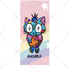 ANDORAの虹色トロピカル ソックス