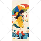 AQUAMETAVERSEのカラフルな雨の日  Hime  2530 Socks