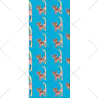 marbleSmileのピッピ 猫 ブルー Socks