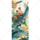 AQUAMETAVERSEの恐竜とジヤングル探検　なでしこ1478 Socks