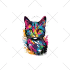 japanese-creatorの猫　デザインTシャツ　アート　グラフィック Socks