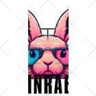 pinrabi【ピンラビ】のPINRABI【クールで個性的なピンクのウサギ】 ソックス