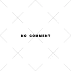 micyorina shopのmicyorina 「NO COMMENT」logo ソックス