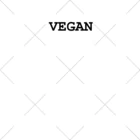 VEGAN SHOP FREEのVEGANロゴ（黒） ソックス