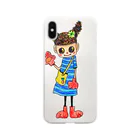 美続千晴のピョコ娘 Soft Clear Smartphone Case