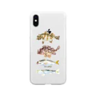 さちこの生物雑貨のギョギョギョ魚 Soft Clear Smartphone Case