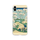 SONOTENI-ARTの003-011　葛飾北斎　『冨嶽三十六景　東海道品川御殿山ノ不二』　クリア　スマホケース　iPhone XS/X専用デザイン　CC2 Soft Clear Smartphone Case