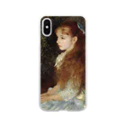SONOTENI-ARTの016-003　ルノワール　『イレーヌ・カーン・ダンヴェール嬢』　クリア　スマホケース　iPhone XS/X専用デザイン　CC2 Soft Clear Smartphone Case
