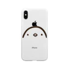 ひよこのもり工房のひよこさん（顔・クリア・iphoneXR/XR Max） ソフトクリアスマホケース