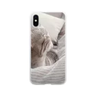 rikkyo_lgbtnizaのねこ Soft Clear Smartphone Case