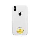 さざなみーずのインコとバナナ Soft Clear Smartphone Case