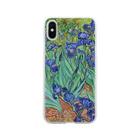 Art Baseのゴッホ / アイリス / 1889 / Irises Vincent van Gogh ソフトクリアスマホケース