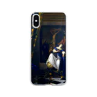 Art Baseの信仰の寓意 / フェルメール (The Allegory of the Faith 1670) Soft Clear Smartphone Case