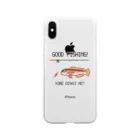 猫と釣り人のアカアマダイ_1 Soft Clear Smartphone Case