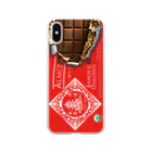 Samurai Gardenサムライガーデンの杏仁豆腐チョコバーiphone7/8 Soft Clear Smartphone Case