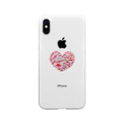 RumioのElla Heart Soft Clear Smartphone Case
