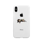 mucchinpurinの猫ちゃん  Soft Clear Smartphone Case