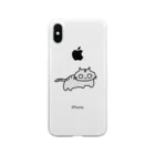 おもち屋さんのトラ猫の銀次 Soft Clear Smartphone Case