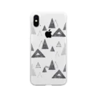 _mitoのmountain Soft Clear Smartphone Case