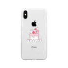 R/Rのゆめかわ ケーキちゃん Soft Clear Smartphone Case