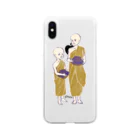 IZANAMI by Akane Yabushitaの【ミャンマーの人々】少年モンク Soft Clear Smartphone Case