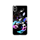 トガタ🍓SDイラストレーターの蛍光兎 Soft Clear Smartphone Case